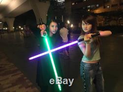 12W LED Lightsaber with v3 Sound Card, Flash On Clash and RGB 11 Colors
