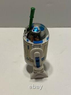 1984 Kenner Star Wars Power of the Force R2-D2 with Pop-up Lightsaber Authentic