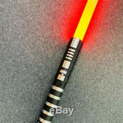 2PCS Star Wars Lightsaber Sword Dueling FX 16Color RGB Sound Movie Cosplay Props