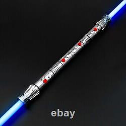 2pcs Lightsaber Flashing Light Laser Saber Metal LED Sword with Sound Toy