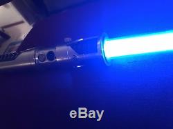 Crystal Reveal Obi Wan FX Lightsaber with Obsidian Sound Module FOC and 10w Cree