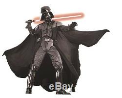 Darth Vader Collector Costume + Bonus Helmet + Gloves +light Saber- Original New
