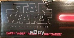 Darth Vader Disney Hasbro Star Wars Black Series Light Up Lightsaber Force FX