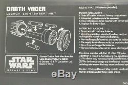 Darth Vader Legacy Lightsaber Hilt Star Wars Galaxy's Edge Disneyland