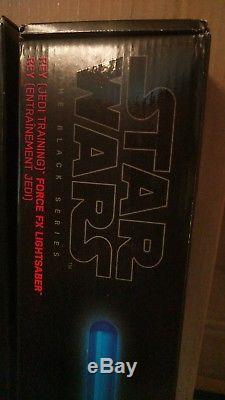 Disney Hasbro Star Wars Black Series Light Up Lightsaber Force FX Rey Jedi 2017