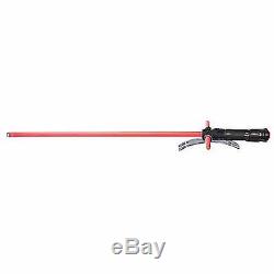 Disney Store Star Wars Kylo Ren Force FX DLX Lightsaber Red Light Saber 2015 NEW