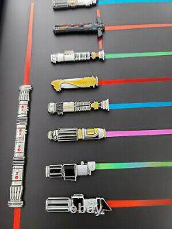Disney Store Star Wars Lightsaber 12 Pin Set Brand New LE 1900