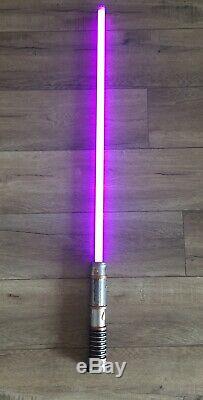 Disneyland Star Wars Galaxy's Edge Custom Light Saber Savi's Shop In Hand