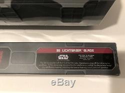 Disneyland Star Wars Galaxy's Edge Legacy Light Saber MACE WINDU + 36 Blade