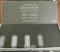 EFX Star Wars Luke Skywalker Reveal Lightsaber ROTJ 11 Scale Limited Edition