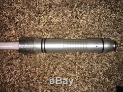 Extremely Rare Star Wars Kit Fisto Force FX Lightsaber Removable Blade Read Desc