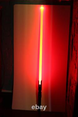 Fallen Order Lightsaber for duelling chrome black aluminium metal hilt Star Wars