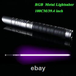 Hot Star Wars Heavy Dueling Force FX Laser Saber RGB Lightsaber Rechargeable