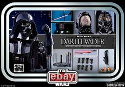 Hot Toys Darth Vader Star Wars 40th Anniversary V ESB 1/6 Scale Figure In Stock