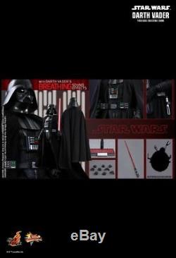 Hot Toys MMS 279 Star Wars Episode IV A New Hope Darth Vader 14 inch Figure NEW