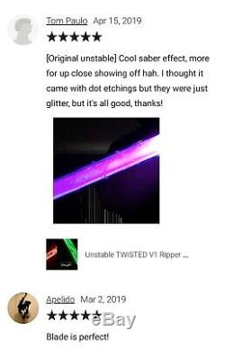 KATANA Ripper Blade for Star Wars Jedi Sith Led Light Saber Prop