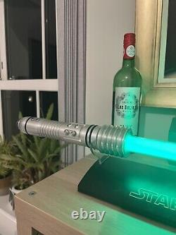 Kit Fisto Star Wars Signature Series Force FX Lightsaber Mint Condition