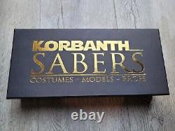 Korbanth The Ren lightsaber Knights of Ren saber not Master Replicas KR Hasbro