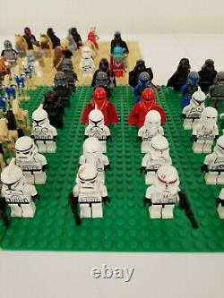 LEGO 115+ Minifigure Star Wars Lot Stormtrooper Clone Droid Lightsaber Rare Lego