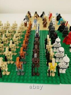 LEGO 115+ Minifigure Star Wars Lot Stormtrooper Clone Droid Lightsaber Rare Lego