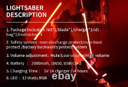 LIGHT SABER Star Wars Luke 12 Colors Laser Sword Toy Force FX 7days Shipping