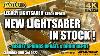 Legacy Lightsaber Stock Update New Lightsaber Star Wars Galaxy S Edge Hollywood Studios Disney 4k