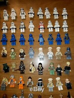 Lego Star Wars Minifigure Lot, Over 200, Plus Helmets, Blasters, Light Sabers