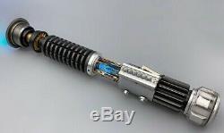 Light Saber obi wan Roman Props MK1 Weathered with crystal reveal (Rudy Pando)