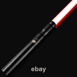 Lightsaber 114cm Long RGB Smoothswing Grey, Black or Silver Jedi Sith Cosplay UK
