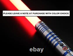 Lightsaber Metal Hilt FX Heavy Dueling Infinite Color Changing Xeno Pixel