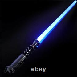 Lightsaber RGB 12 Light Colors Sky walker Heavy Dueling Force Removable Blade