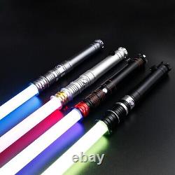 Lightsaber Rechargeable Force Fx Heavy Dueling Smooth Swing Metal Handle Rgb