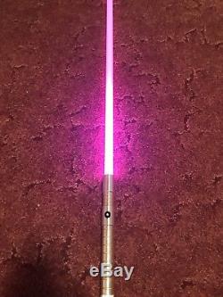 Luke Skywalker Color Changing EMERALD Lightsaber, Ultrasabers Archon With Extras