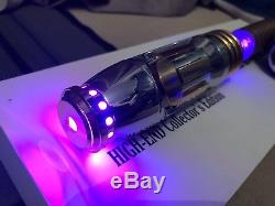 Mace Windu Replica Lightsaber Crystal reveal Not, saberforge, Ultrasaber, Korbanth