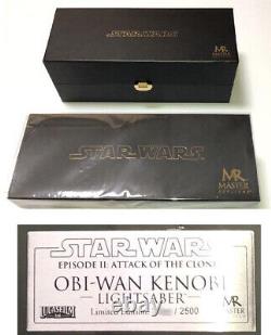 Master Replica Obi-Wan Kenobi Lightsaber Star Wars limited edition Very Rare