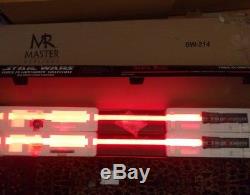 Master Replicas Darth Maul Force FX Double Bladed Lightsaber