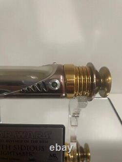 Master Replicas Darth Sidious Lightsaber SW-132