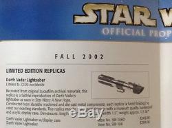 Master Replicas Darth Vader A New Hope Limited Edition Lightsaber Prop Replica