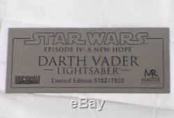 Master Replicas Darth Vader Lightsaber Star Wars ANH Limited Edition SW-106 MIB