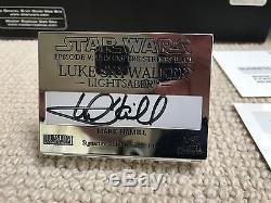 Master Replicas Episode V Luke Skywalker Lightsaber Signature Edition Empire