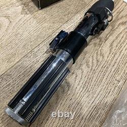 Master Replicas Force FX Darth Vader 2003 Red Lightsaber Boxed / Complete Rare