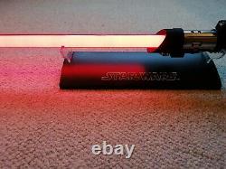 Master Replicas Force FX Darth Vader 2005 Red Lightsaber Excellent Condition