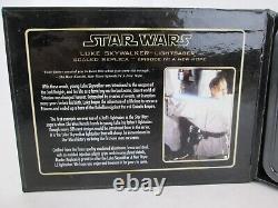 Master Replicas Luke Skywalker Lightsaber. 45 Scale Boxed Length 12cm