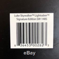 Master Replicas SW Luke Skywalker SE Lightsaber ANH EP IV Signature Edition MINT