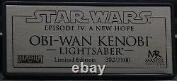 Master Replicas Star Wars ANH Obi-Wan Kenobi Lightsaber 11 Prop Replica SW-109
