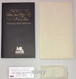 Master Replicas Star Wars ANH Obi-Wan Kenobi Lightsaber EP1 Limited 2500