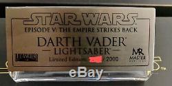 Master Replicas Star Wars ESB Darth Vader Lightsaber Lmtd Edtn SW-117 11 Scale