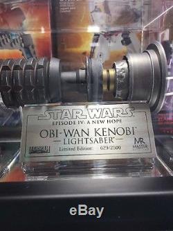 Master Replicas Star Wars Episode IV Anh Obi-wan Lightsaber Weathered Limited Ed