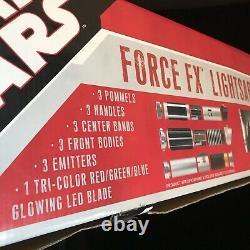 Master Replicas Star Wars Force FX Lightsaber Construction Set 2002-2007 Toy