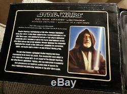 Master Replicas Star Wars Obi-Wan Kenobi Lightsaber. 45 Scale SW331 Weathered